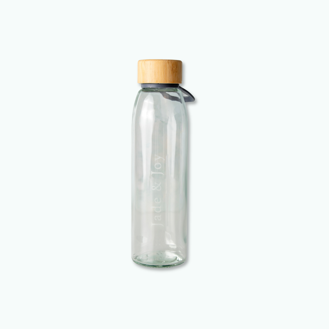 Engraved Glass Bottle
