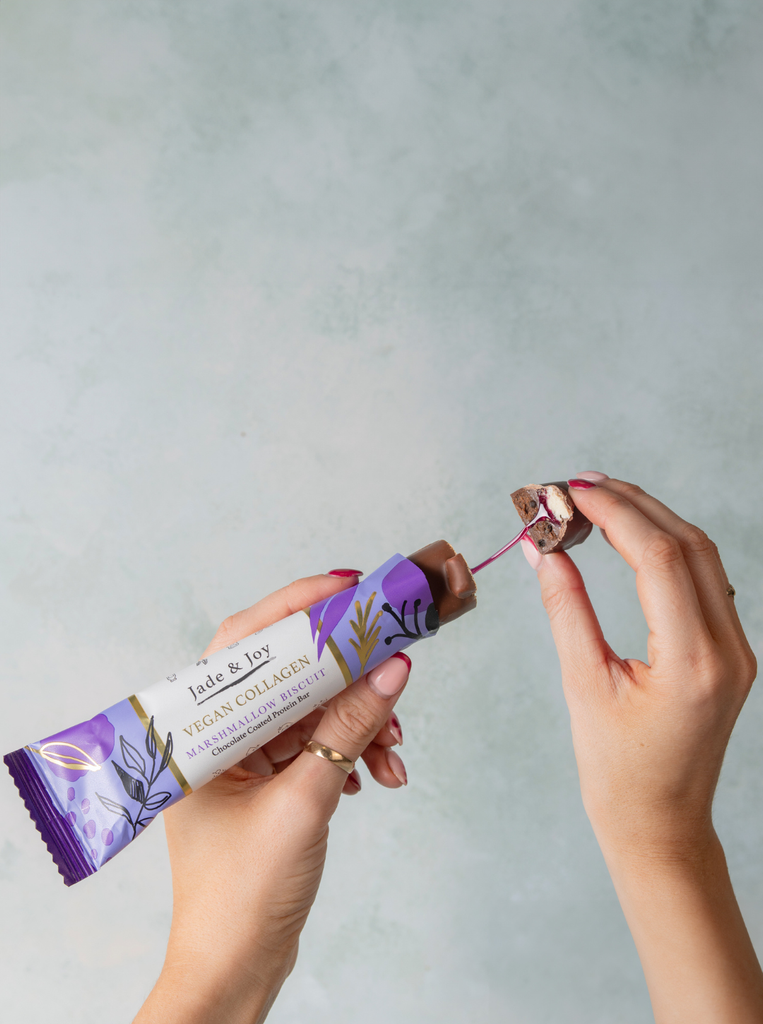 Marshmallow Biscuit Vegan Collagen Protein Bar