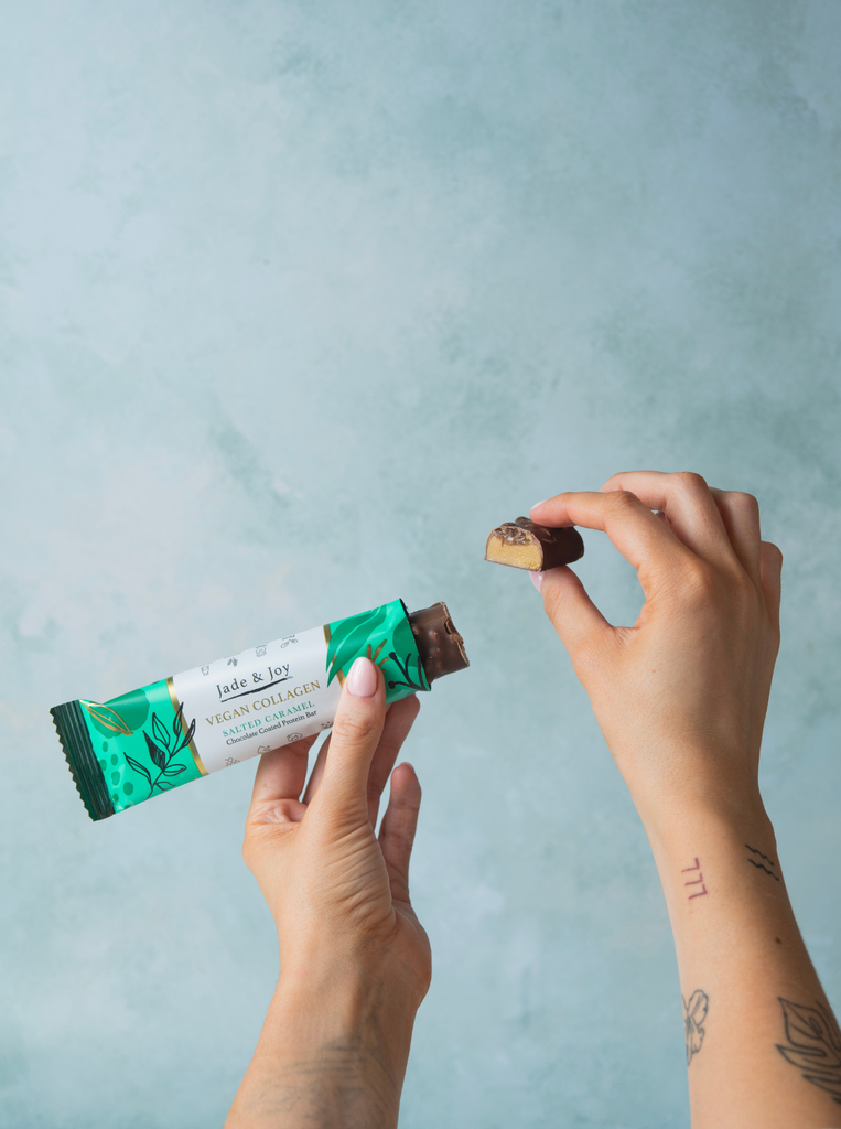 Salted Caramel Vegan Collagen Protein Bar