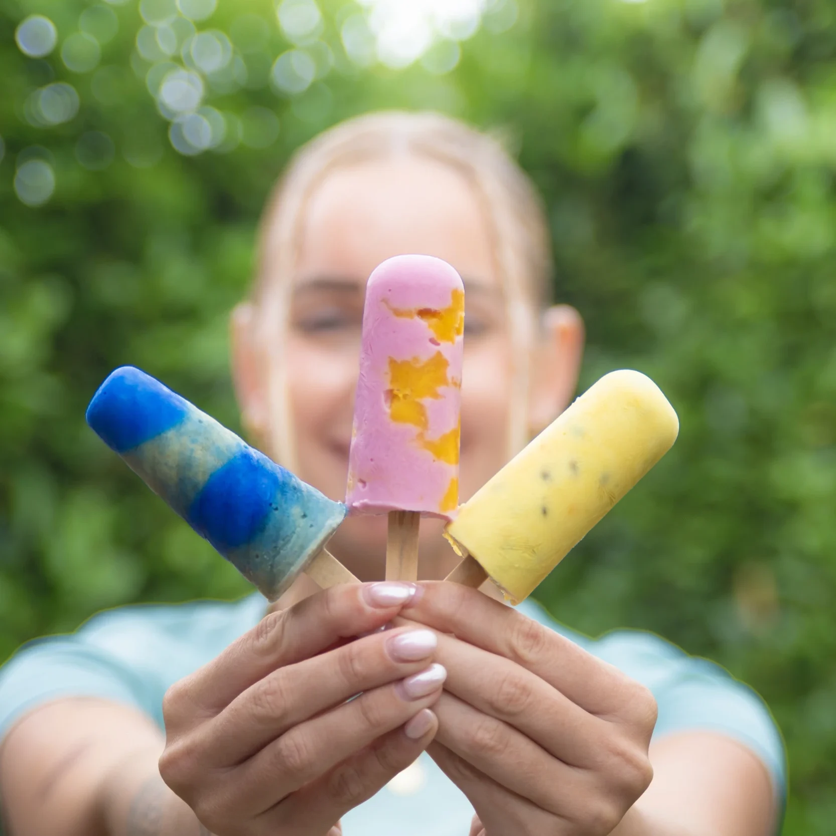 Superfood Yoghurt Lollies